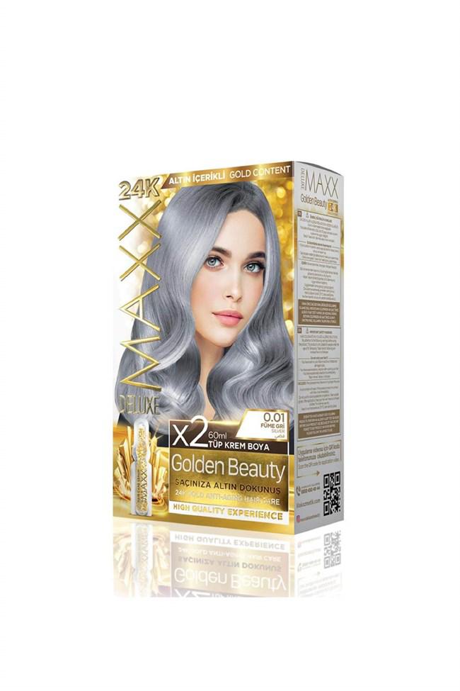 Maxx 0.01 Füme - Gri Krem Saç Boyası