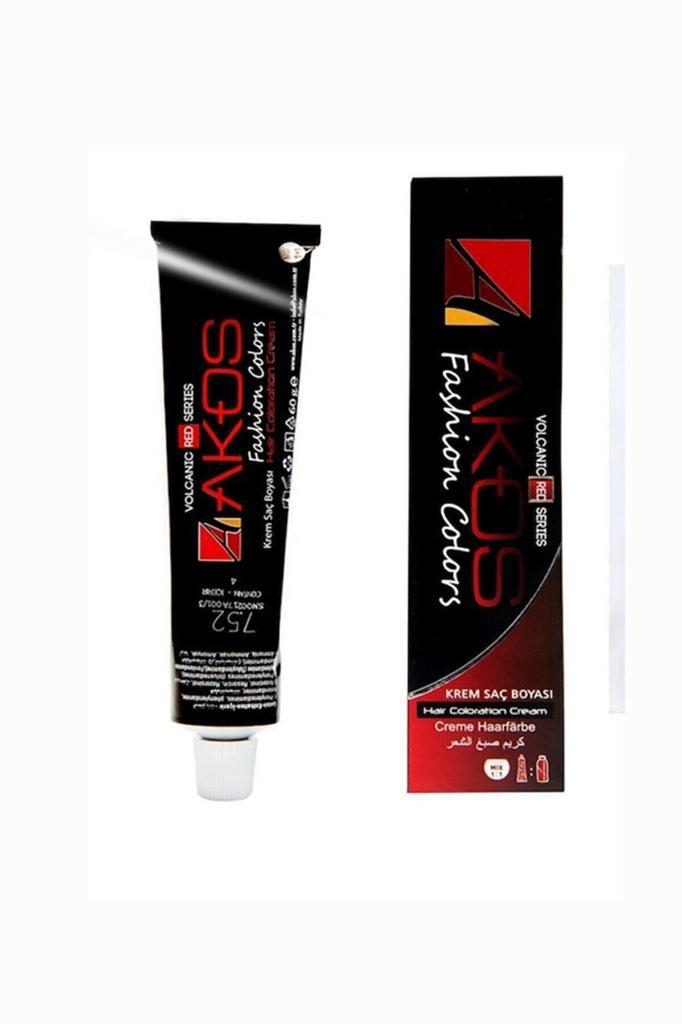 Akos 7.53 Yakut Kızılı Krem Saç Boyası 60 ml