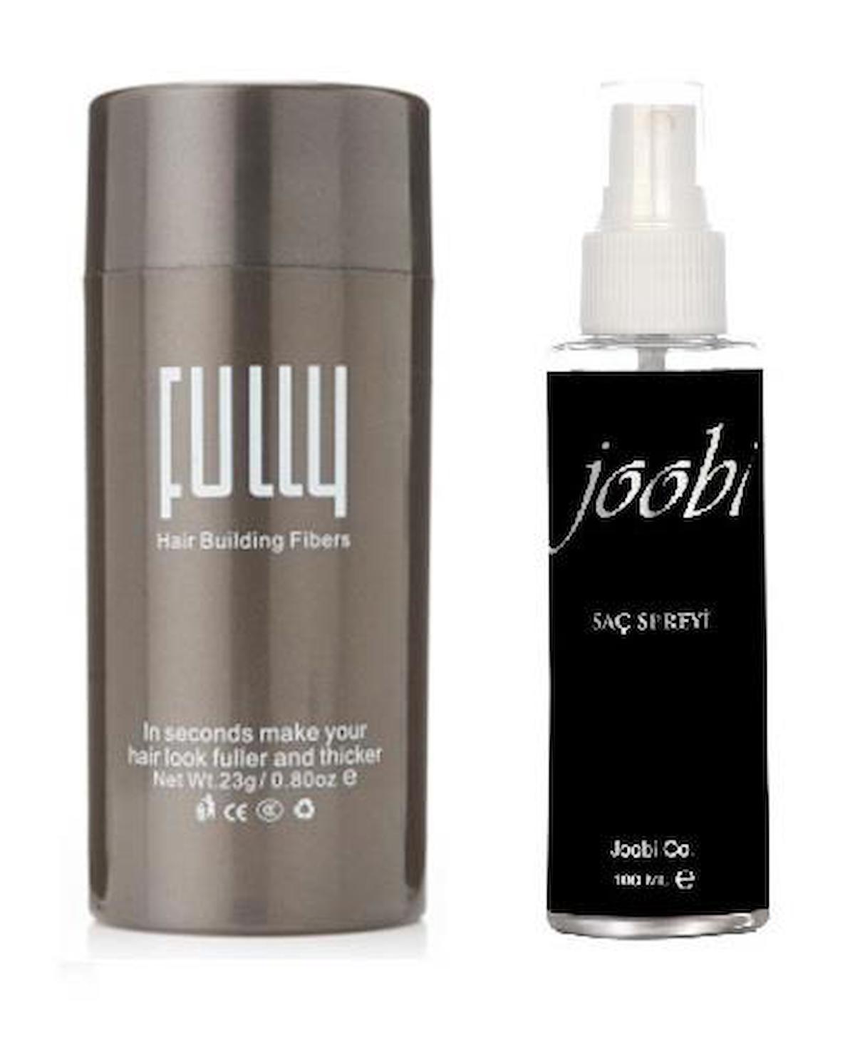 Fully Orta Kahve Sprey - Toz Saç Boyası 23 gr