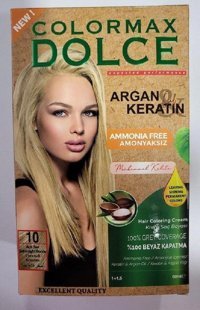 Colormax 10 Açık Sarı Amonyaksız Krem Saç Boyası 60 ml