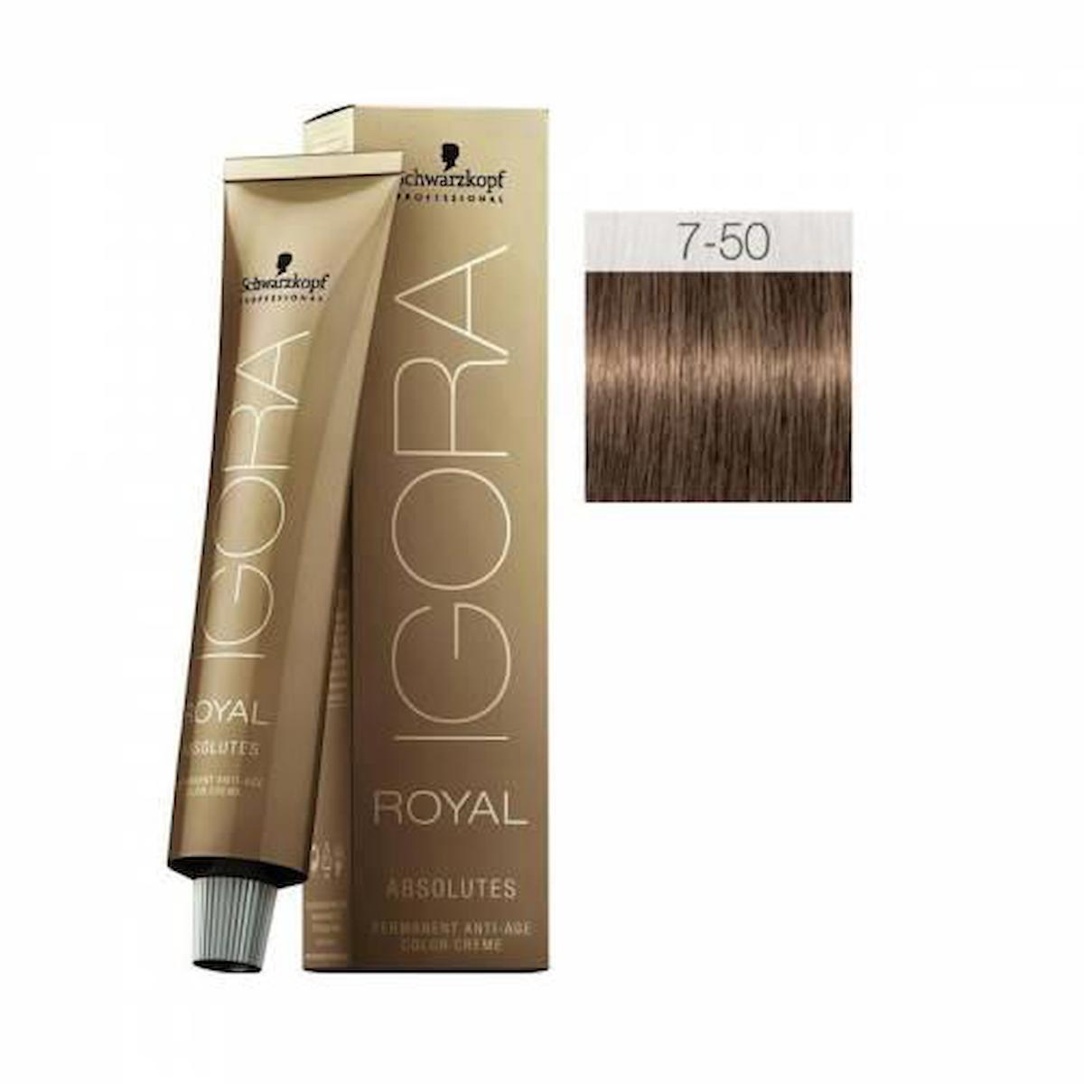 Schwarzkopf 7.50 Kumral Krem Saç Boyası 60 ml