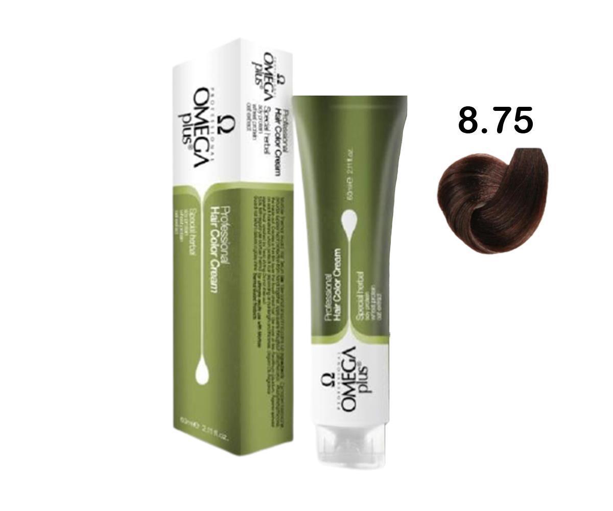 Omega Plus 7/3 Çikolata Kahve Amonyaksız Krem Saç Boyası 60 ml