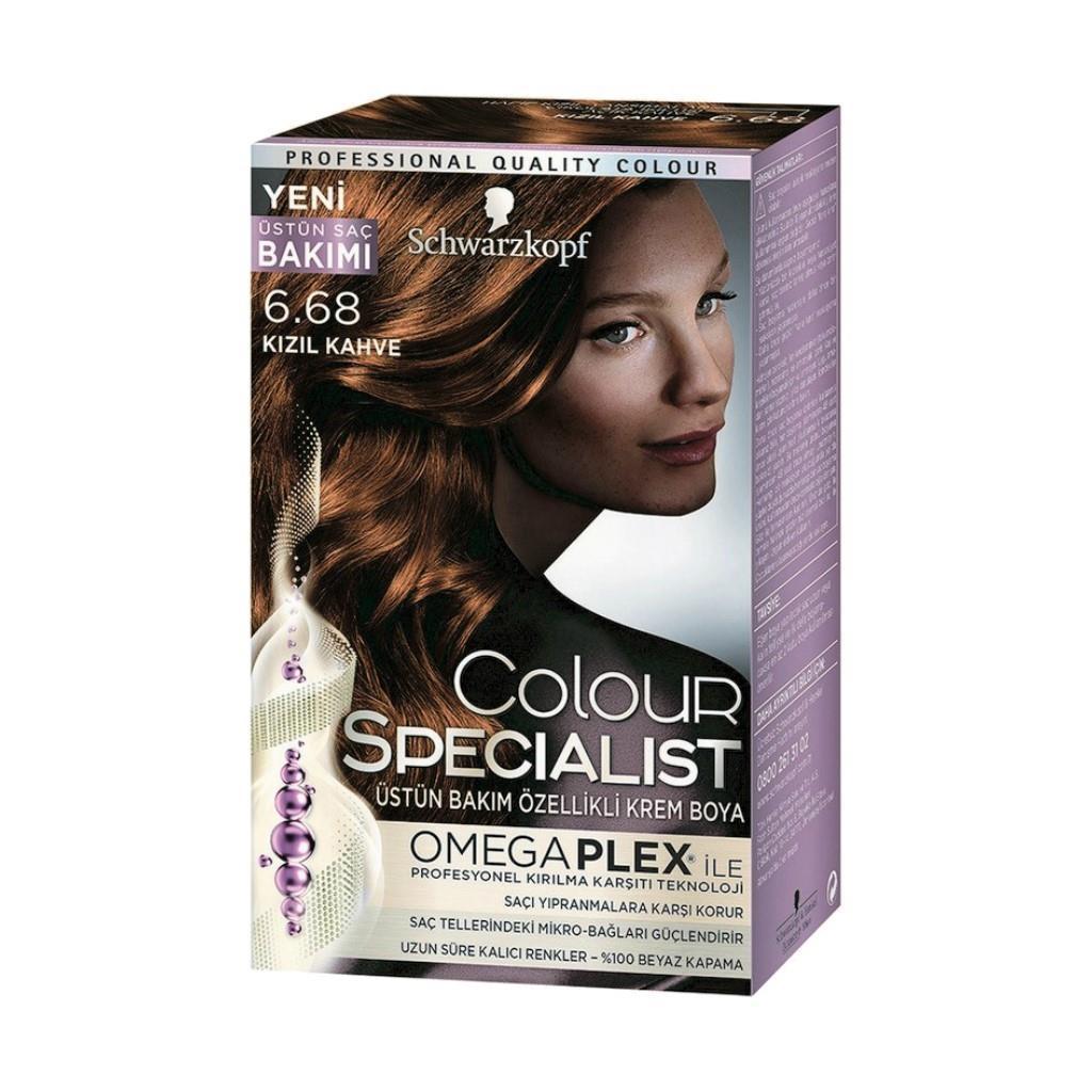 Schwarzkopf 6.68 Kızıl Kahve Krem Saç Boyası