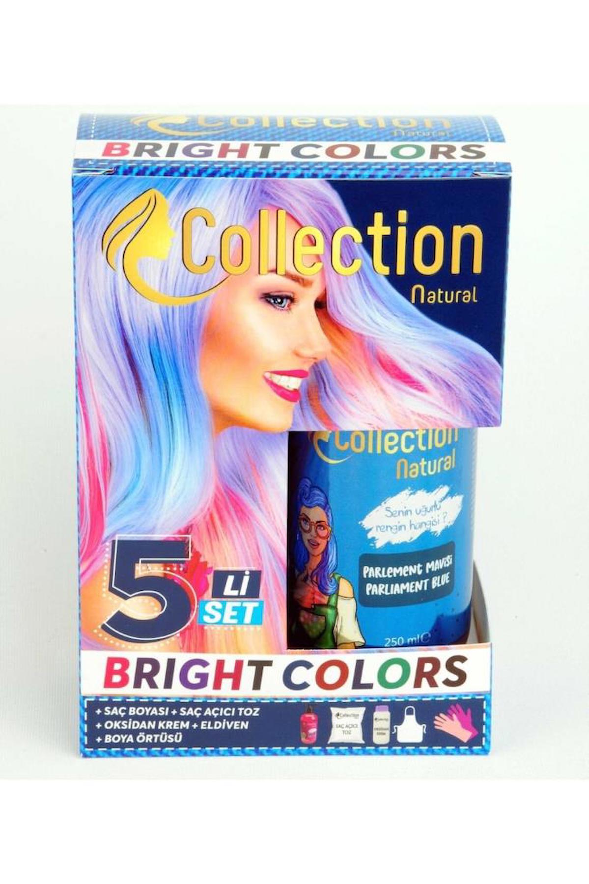 Collection Parlement Mavisi Amonyaksız Krem Saç Boyası 250 ml