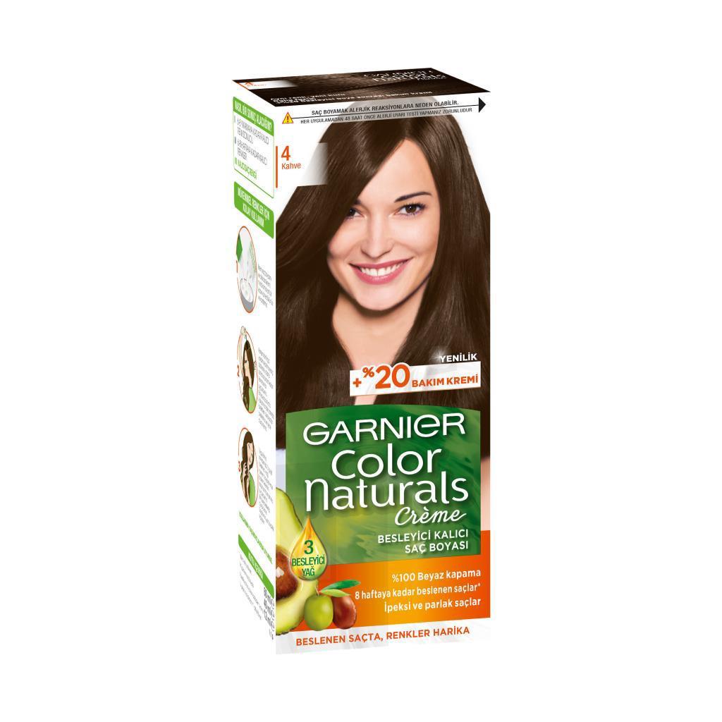 Garnier 4 Kahve Krem Saç Boyası 112 ml
