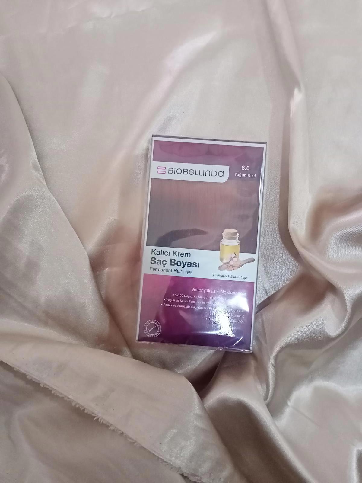 BioBellinda 6.6 Yoğun Kızıl Amonyaksız Krem Saç Boyası 50 ml