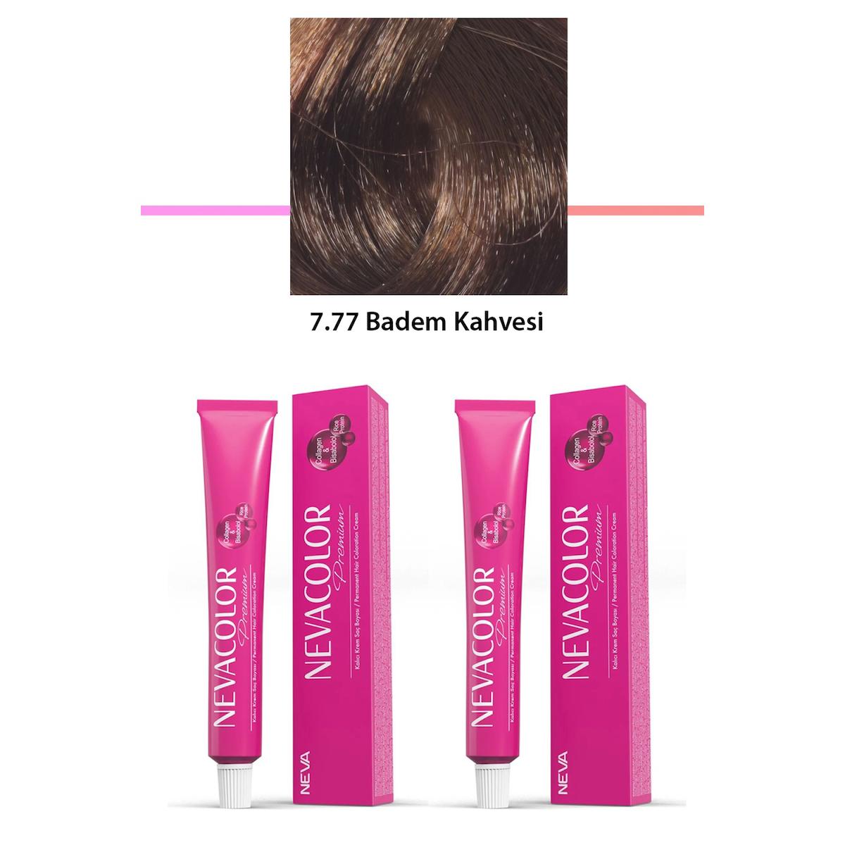 Shopping Store 7.77 Badem Kahvesi Krem Saç Boyası 50 gr