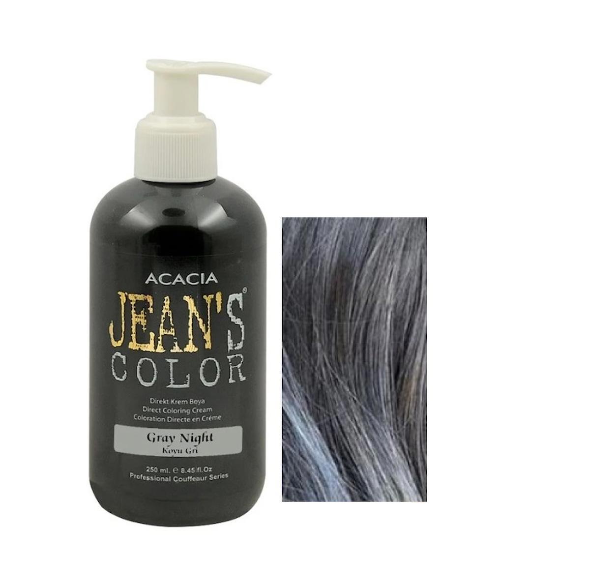 Acacia Gray Night Amonyaksız Krem Saç Boyası 250 ml