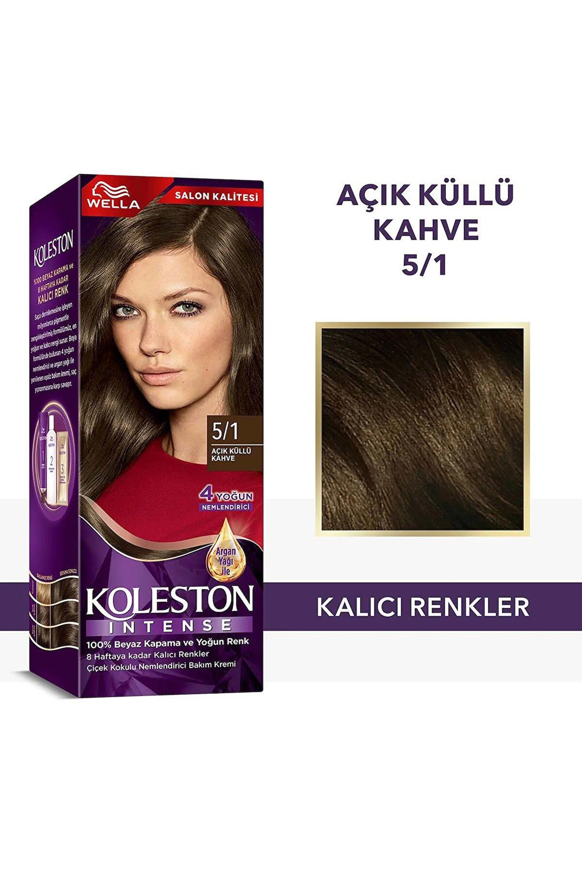 Wella 5.1 Ekstra Küllü Kahve Krem Saç Boyası 50 ml