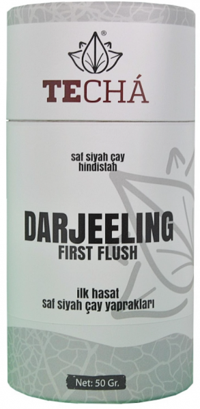 Te Cha Tea Darjeeling İlk Hasat Saf Dökme Çay 50 gr