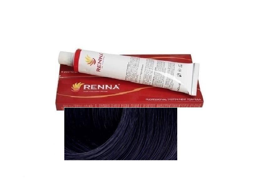 Renna 1.1 Mavi Siyah Krem Saç Boyası 60 ml