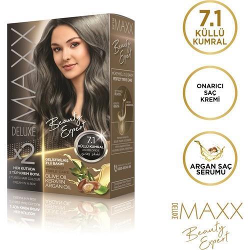 Maxx 7.1 Küllü Kumral Amonyaksız Krem Saç Boyası 60 ml