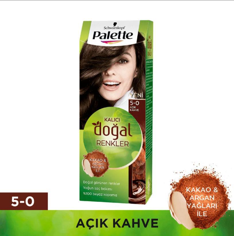 Palette 5.0 Açık Kahve Krem Saç Boyası 50 ml