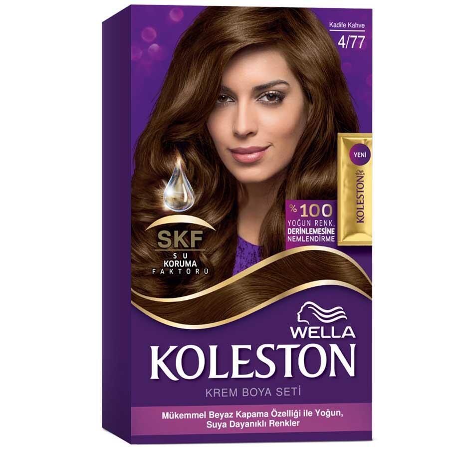 Wella Koleston 4.77 Kadife Kahve Krem Saç Boyası 50 ml