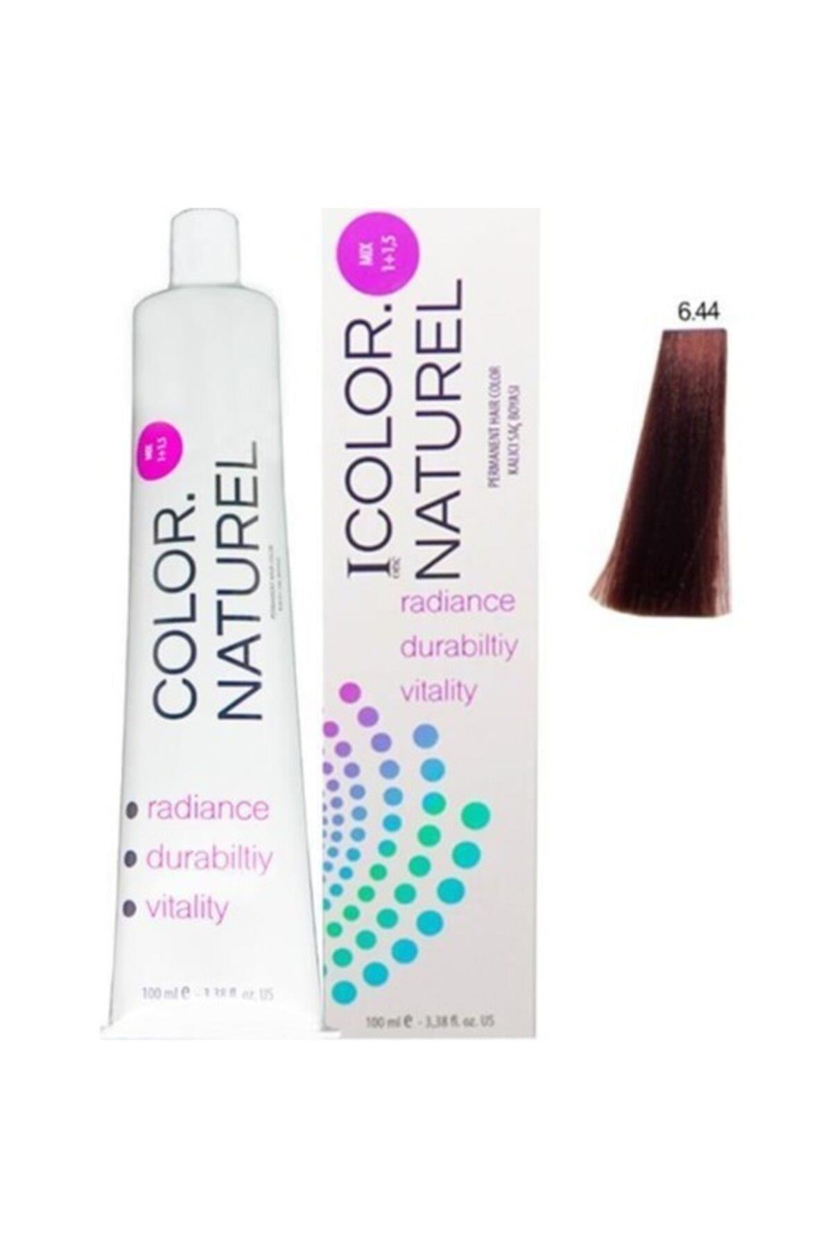 Color Naturel 6.44 Koyu Yoğun Bakır Krem Saç Boyası 100 ml