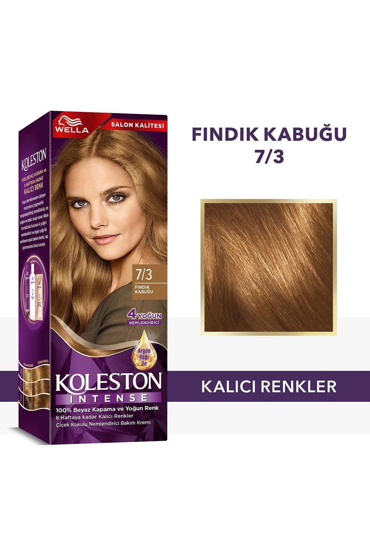 Wellax 7.3 Fındık Kabuğu Krem Saç Boyası 50 ml