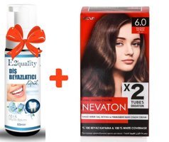 Fırat Kozmetik 6.0 Koyu Kumral Krem Saç Boyası 2x50 ml
