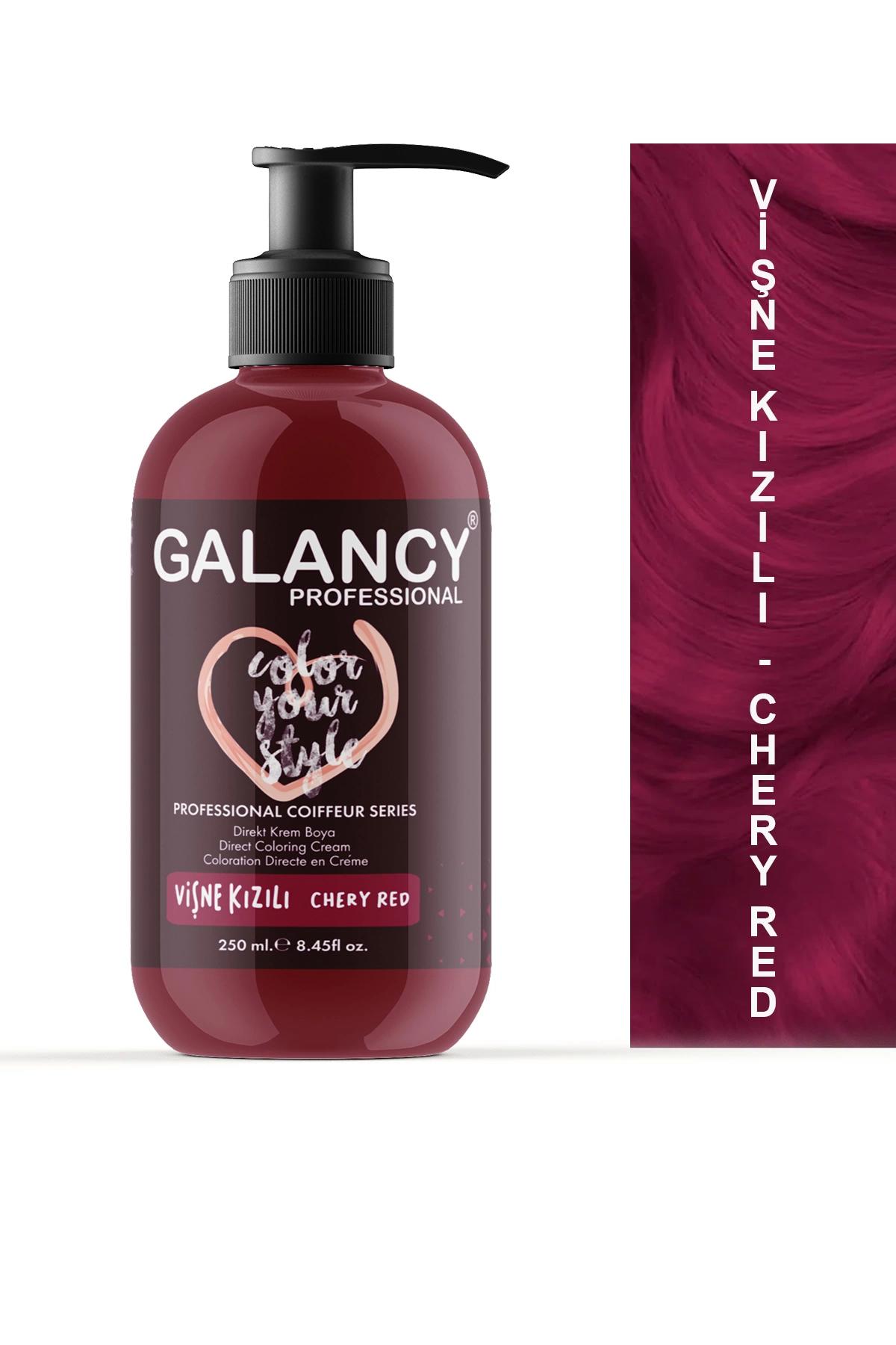 Galancy Vişne Kızılı Amonyaksız Krem Saç Boyası 250 ml