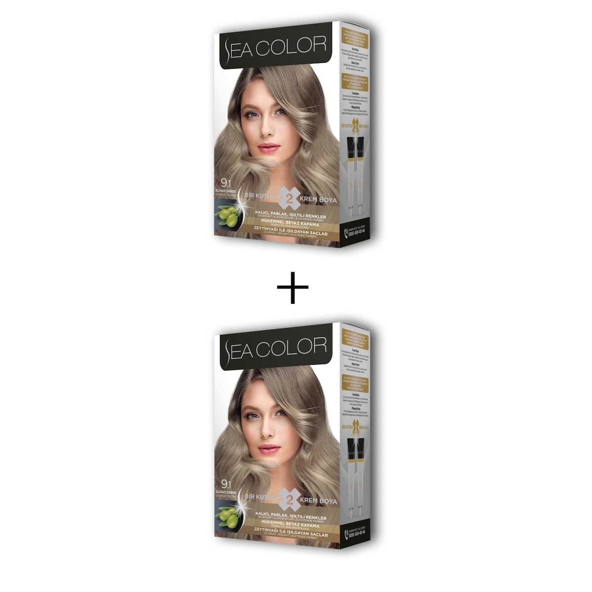 Shopping Store 9.1 Elmas Sarısı Krem Saç Boyası