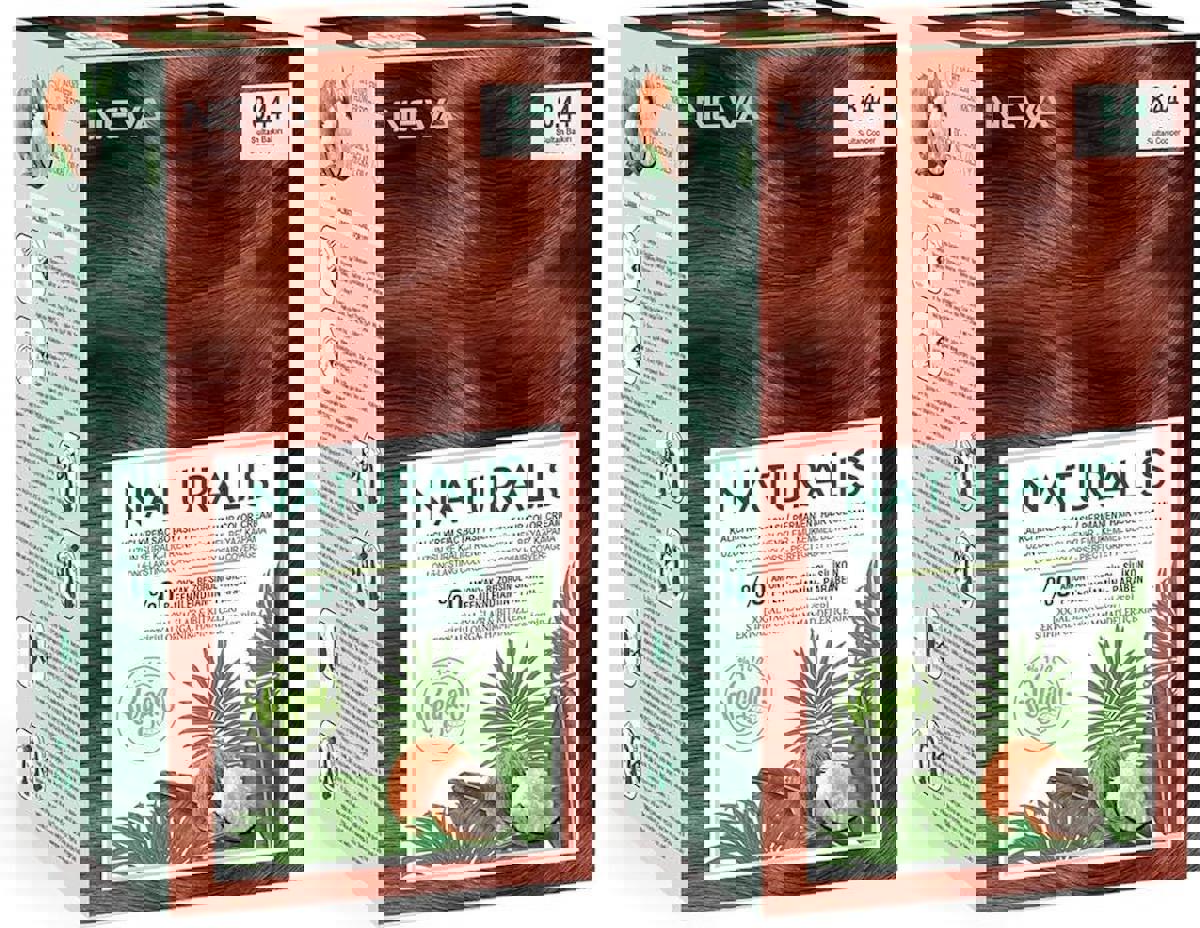 Neva 8.44 Sultan Bakırı Organik Krem Saç Boyası 50 gr
