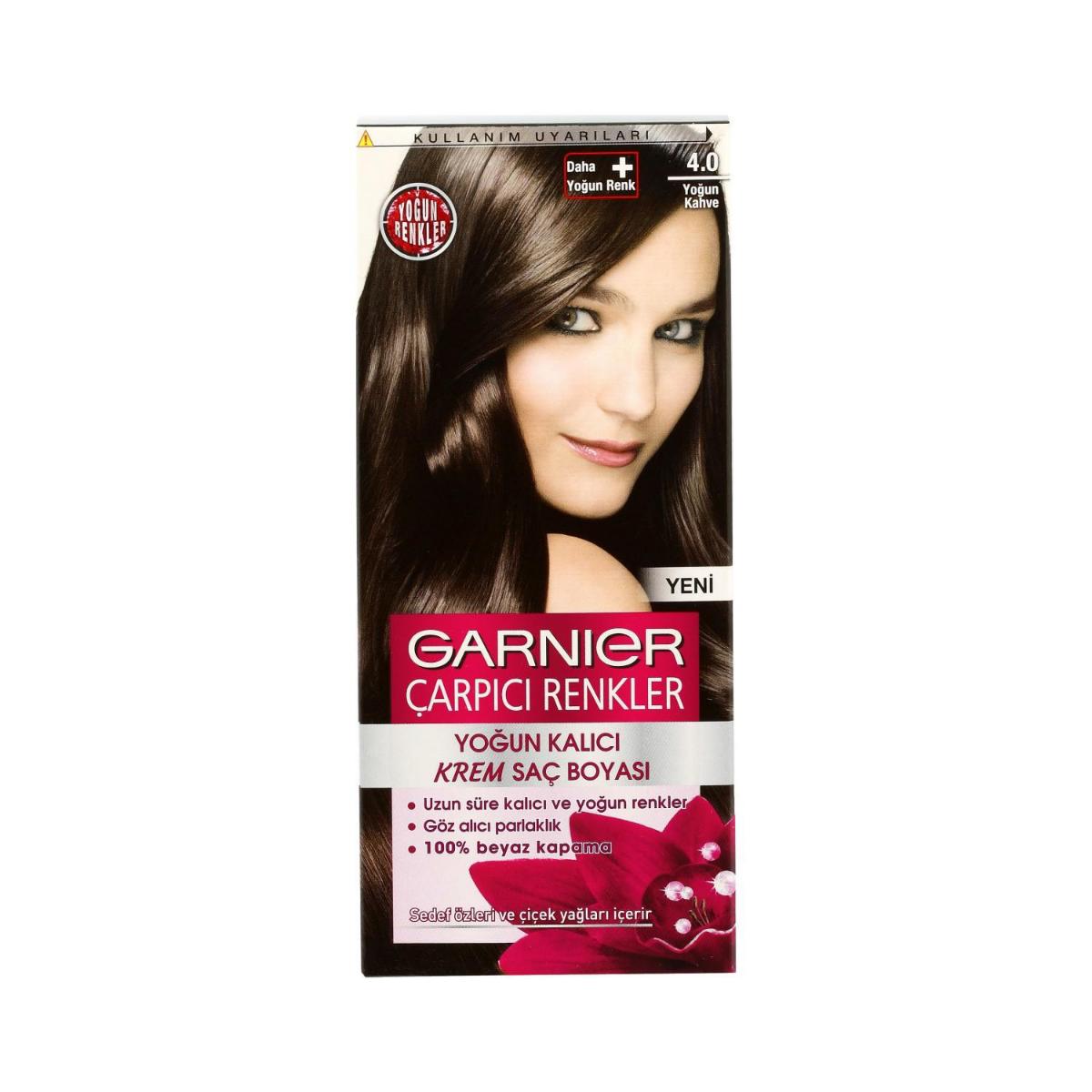 Garnier 4.0 Yoğun Kahve Krem Saç Boyası 112 ml