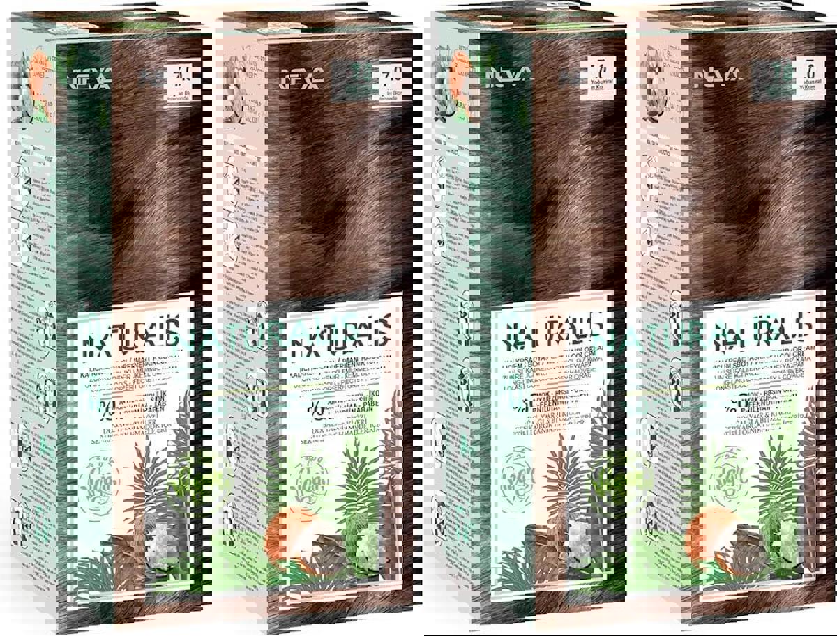 Neva 7.0 Mavi Siyah Organik Krem Saç Boyası 50 gr