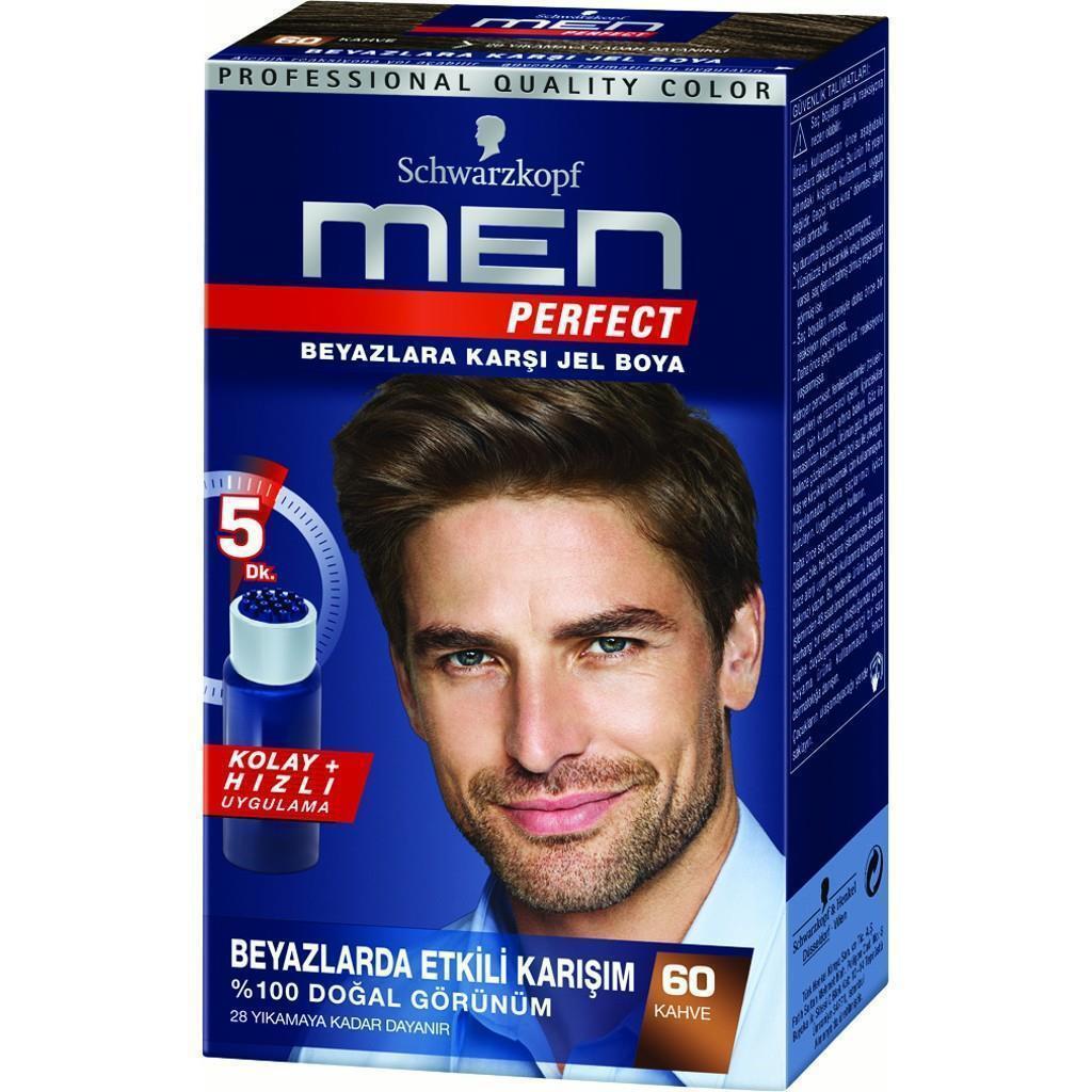 Schwarzkopf 60 Kahverengi Jel Erkek Saç Boyası