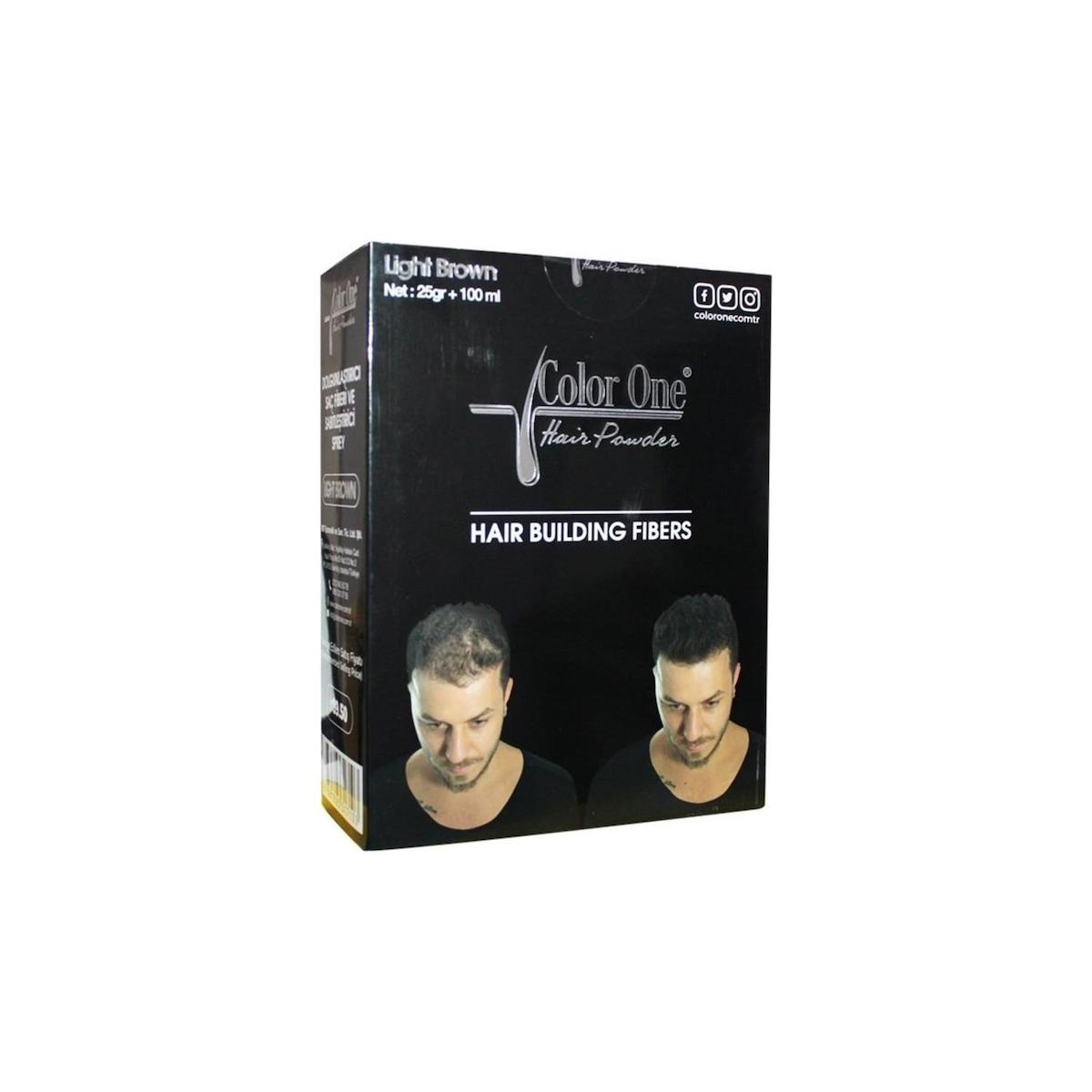 Color One Açık Kahverengi Sprey Saç Boyası 100 ml