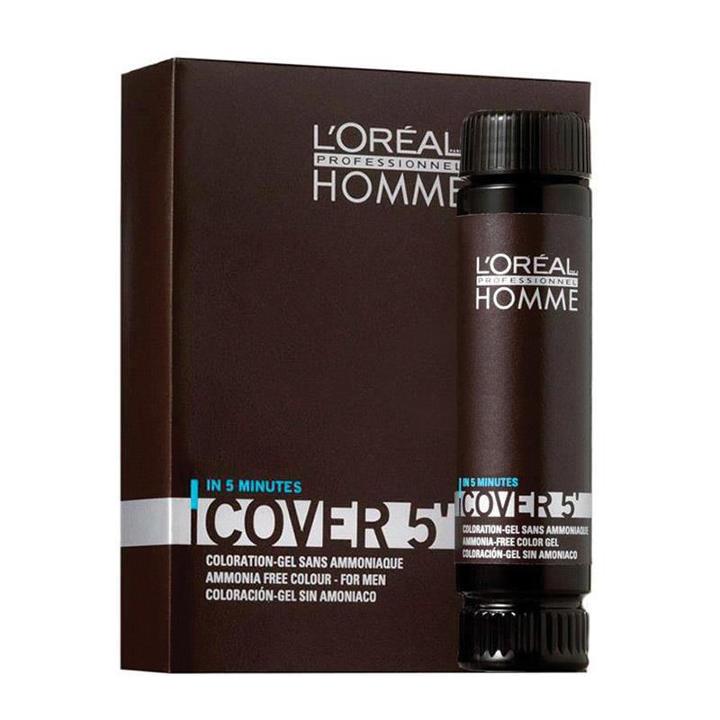 L'Oreal Professionnel 5.0 Açık Kestane Amonyaksız Krem Erkek Saç Boyası
