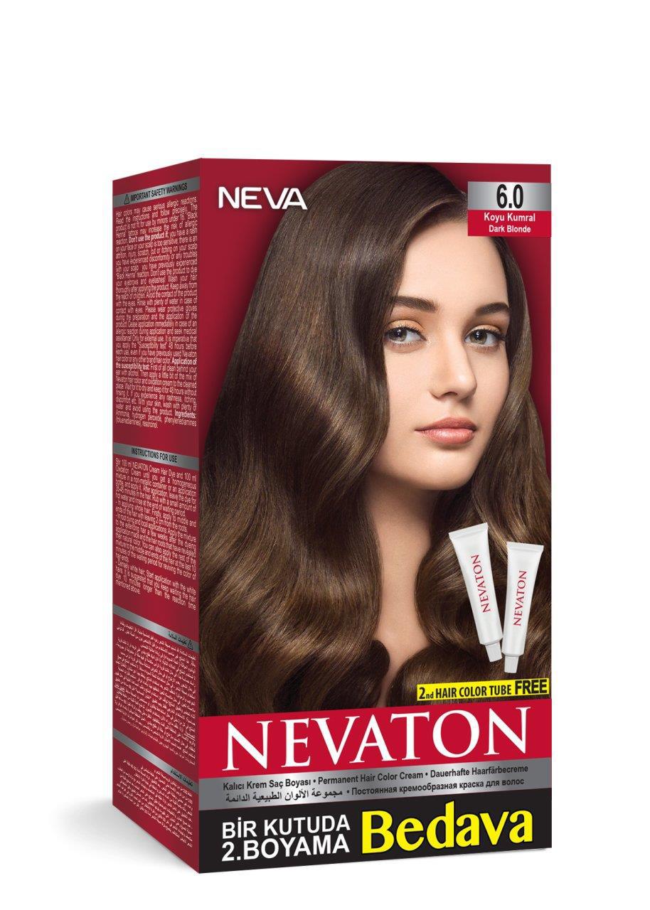 Neva 6.0 Koyu Kumral Krem Saç Boyası