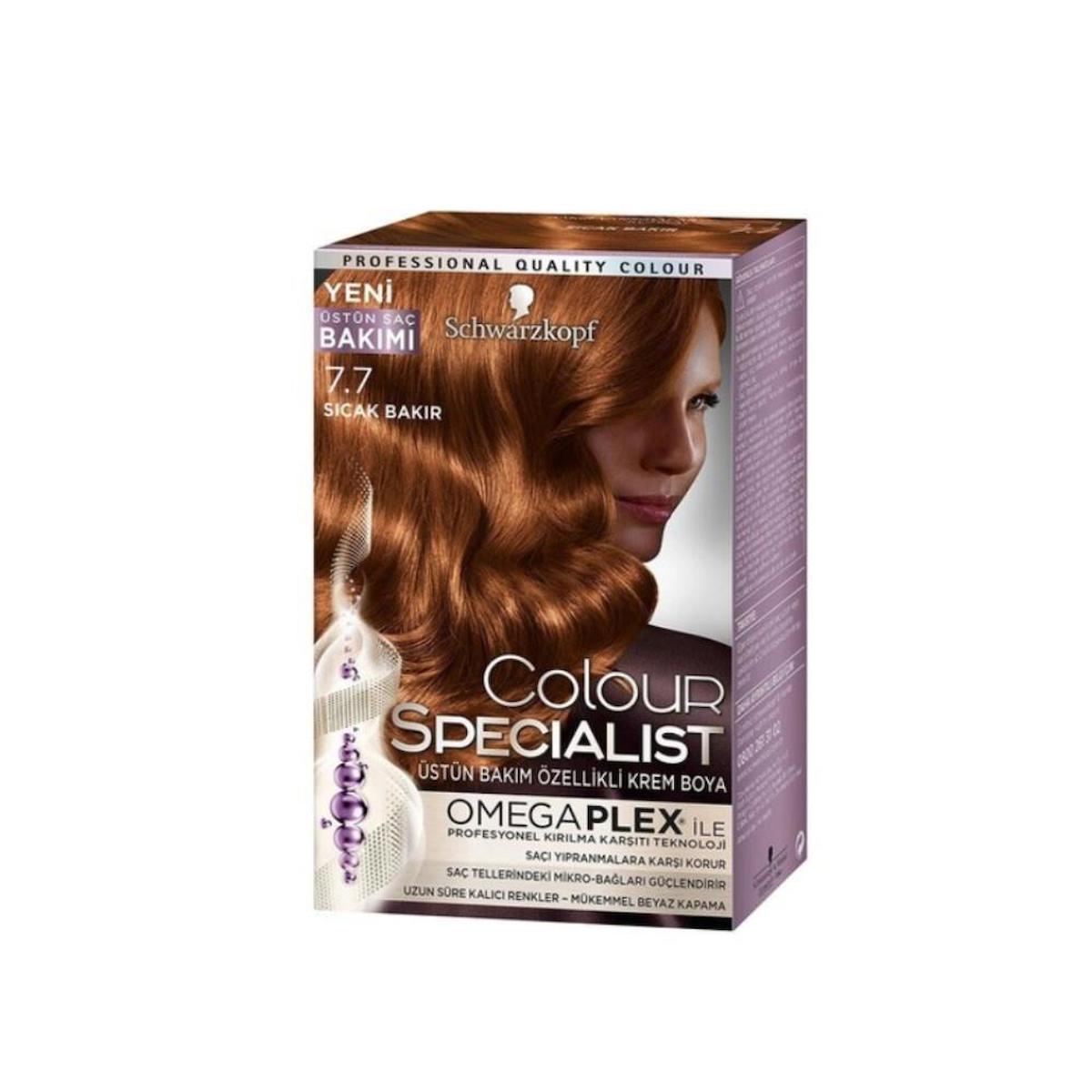 Schwarzkopf 7.7 Sıcak Bakır Krem Saç Boyası 150 ml