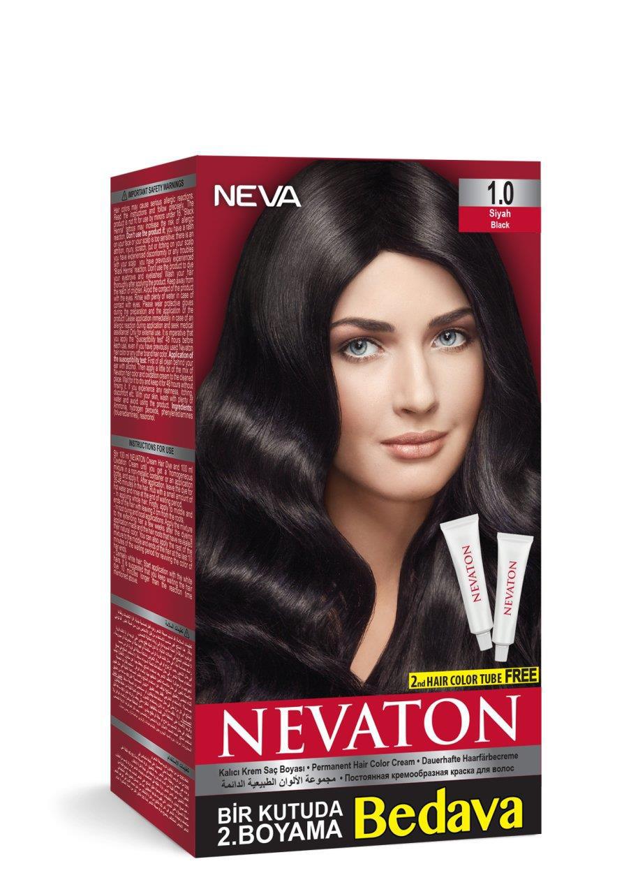 Neva 1.0 Siyah Krem Saç Boyası