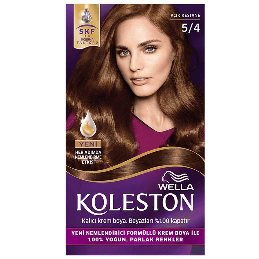 Wella Koleston 5.4 Açık Kestane Krem Saç Boyası 50 ml