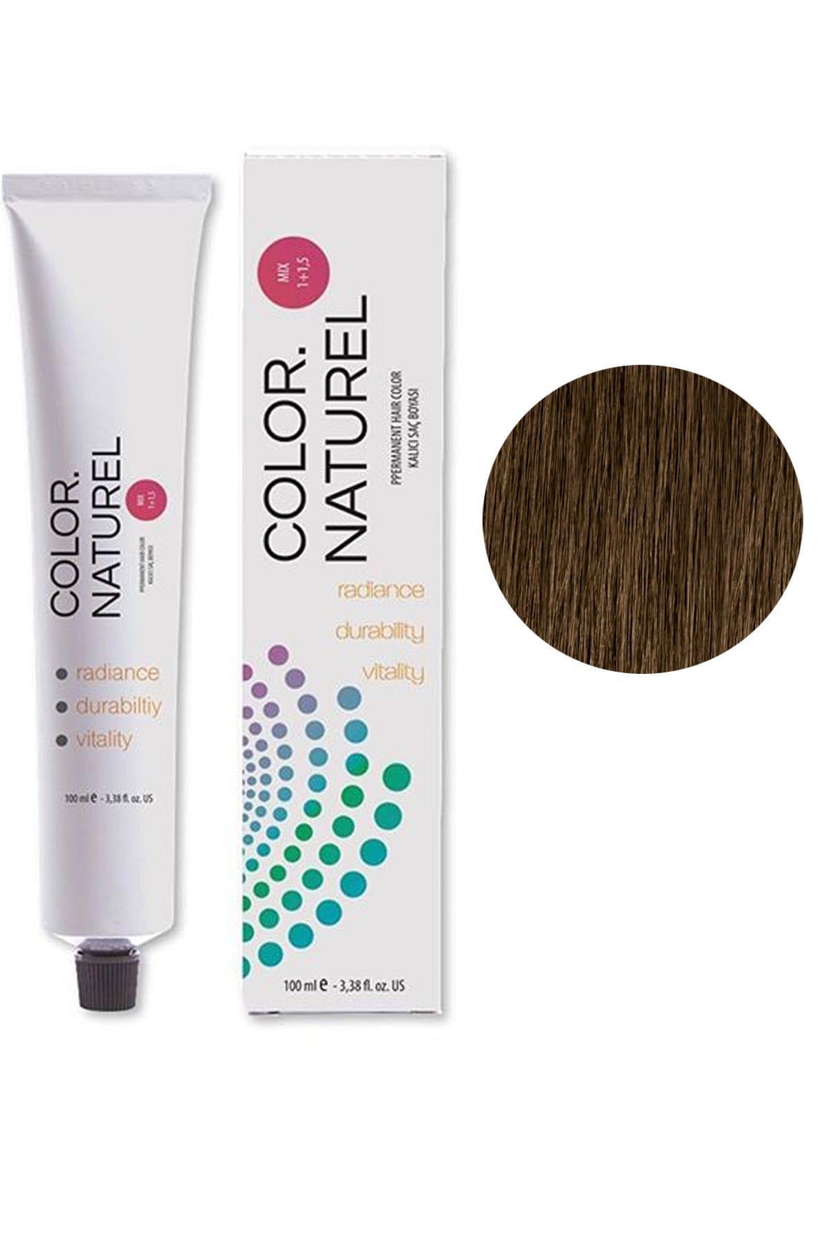 Color Naturel 6.70 Doğal Kumral Kahve Krem Saç Boyası 100 ml