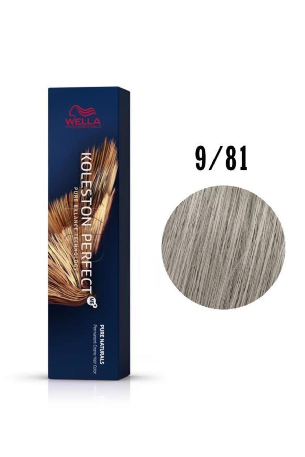 Wella 9.8 Açık Küllü İnci Sarısı Krem Saç Boyası 60 ml
