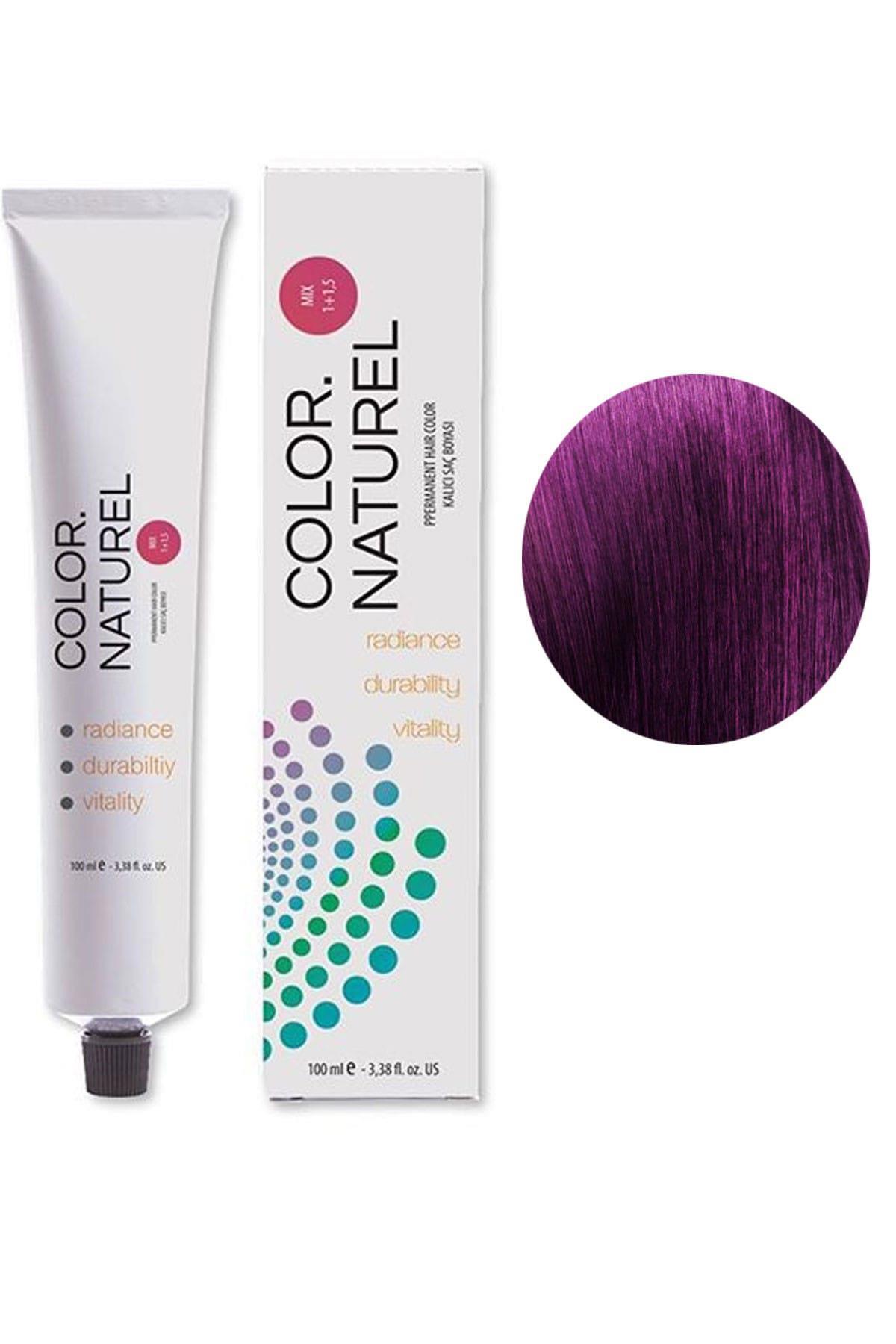 Color Naturel 6.56 Orta Akaju Kızıl Krem Saç Boyası 100 ml