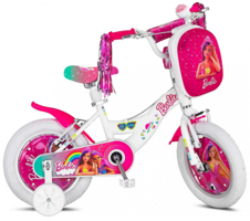 Ümit 1243 Barbie 14 Jant 1 Vites 3 Yaş Beyaz Çocuk Bisikleti