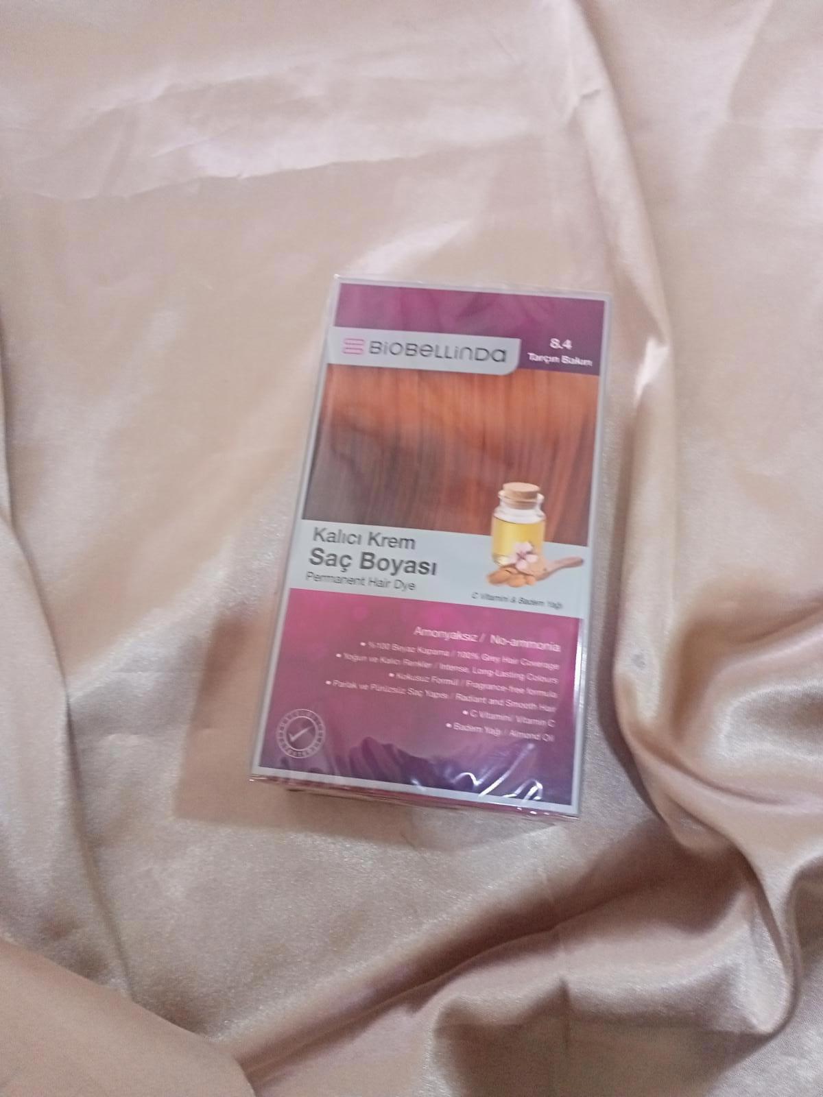 BioBellinda 8.4 Tarçın Bakırı Amonyaksız Krem Saç Boyası 50 ml