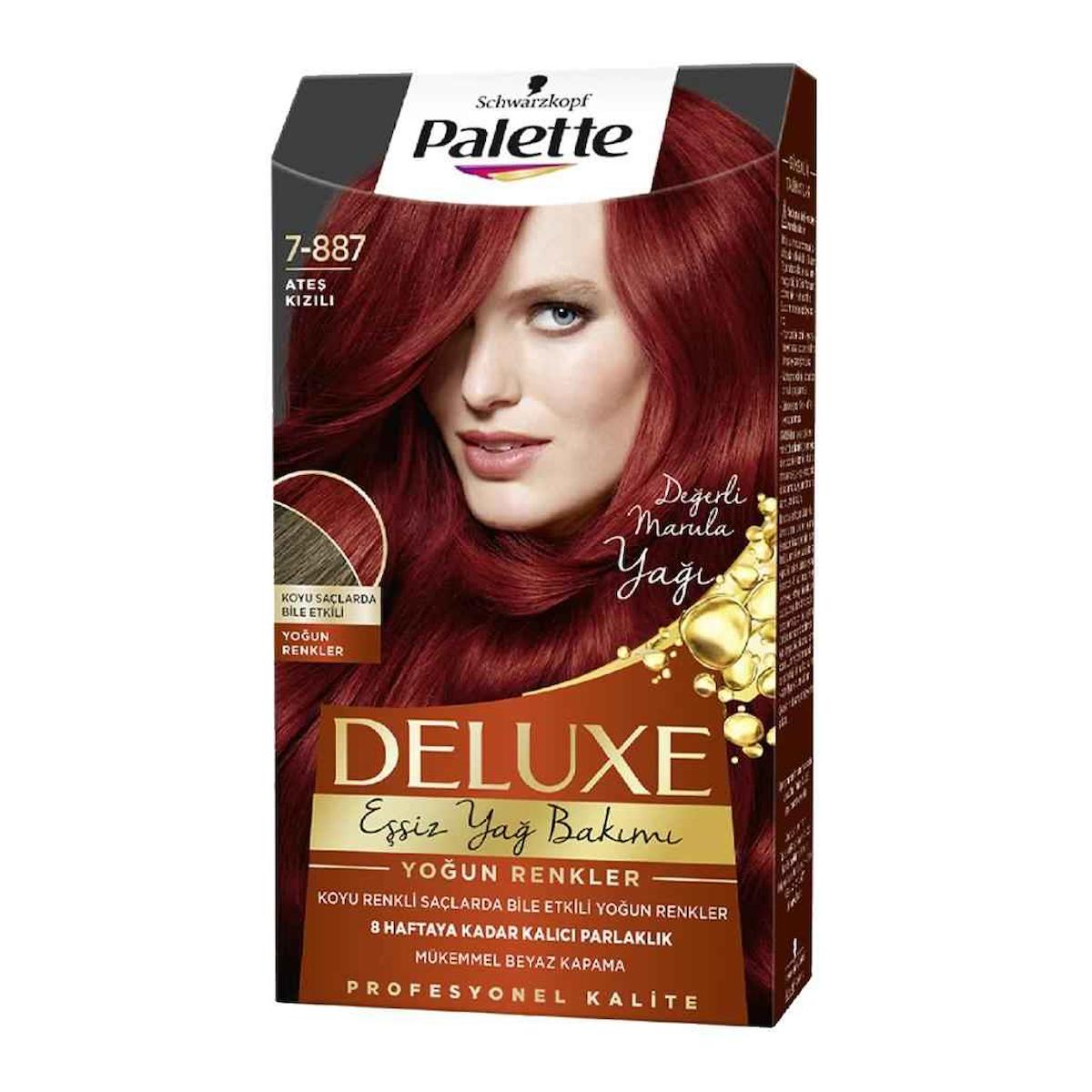 Palette 7.887 Ateş Kızılı Krem Saç Boyası