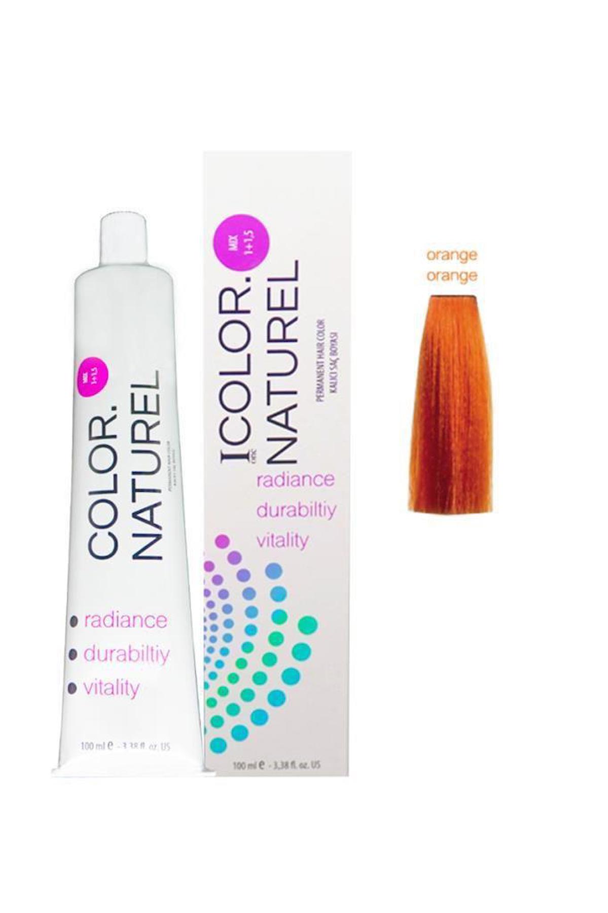 Color Naturel Turuncu Krem Saç Boyası 100 ml