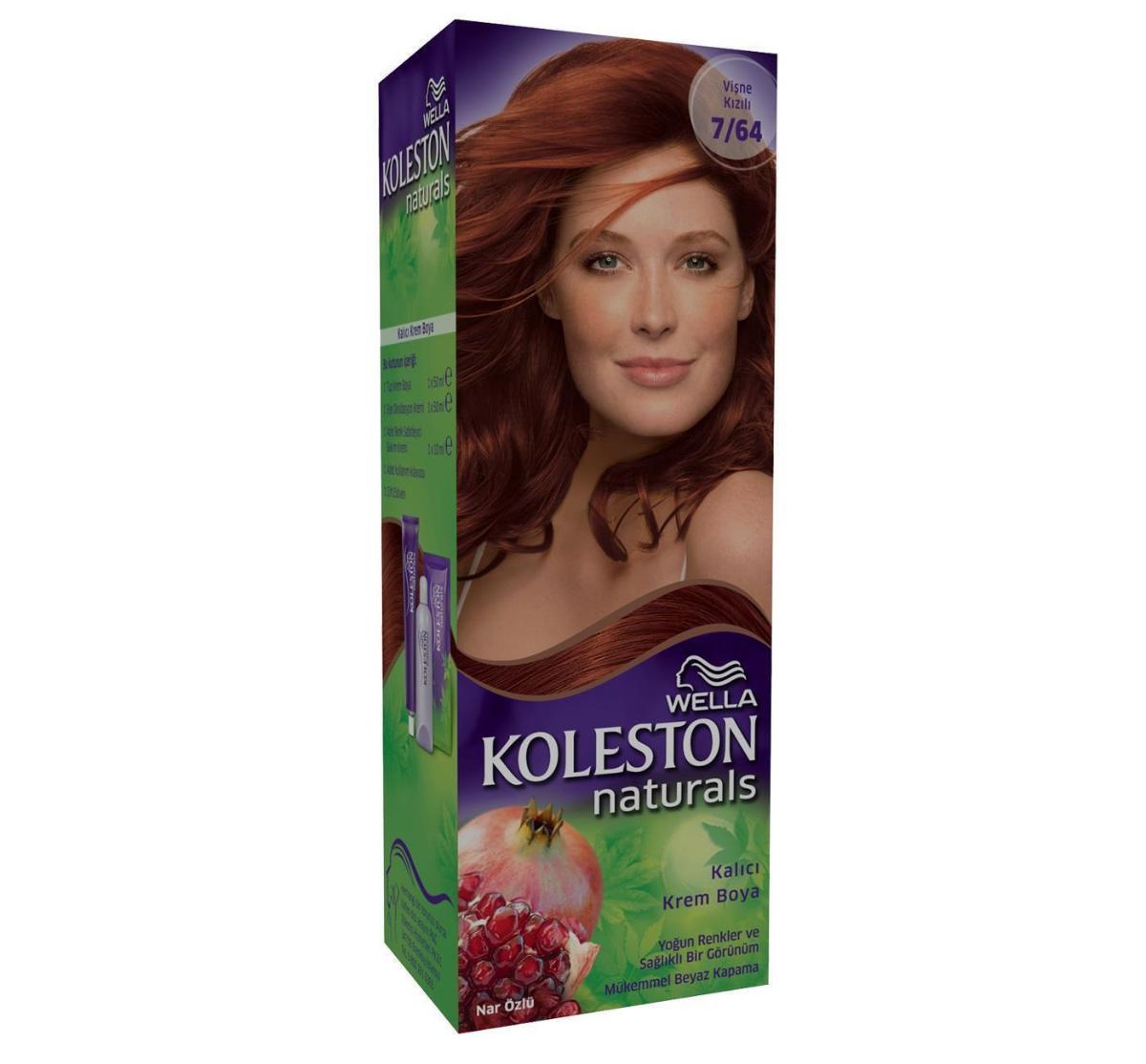 Wella 7.64 Vişne Kızılı Krem Saç Boyası 50 ml