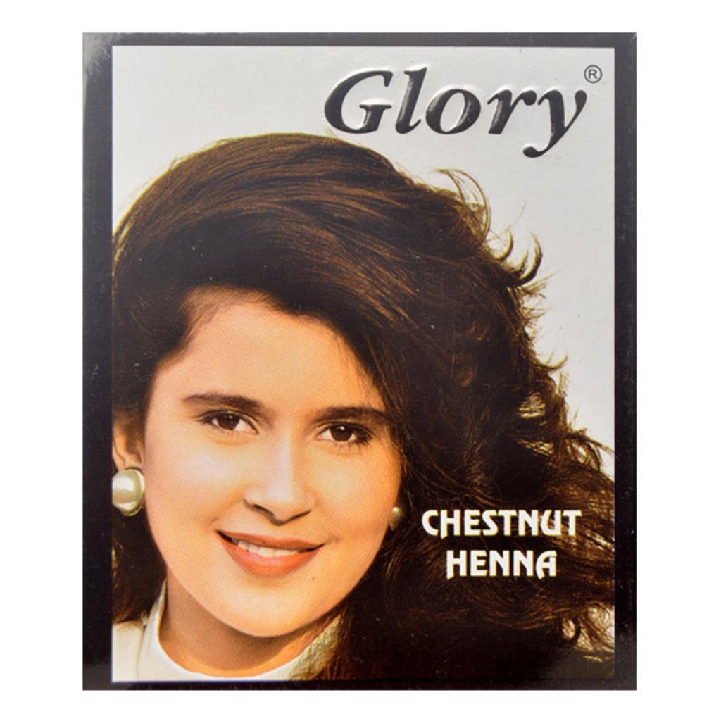 Glory Chestnut Henna Organik Toz Saç Boyası 10 gr