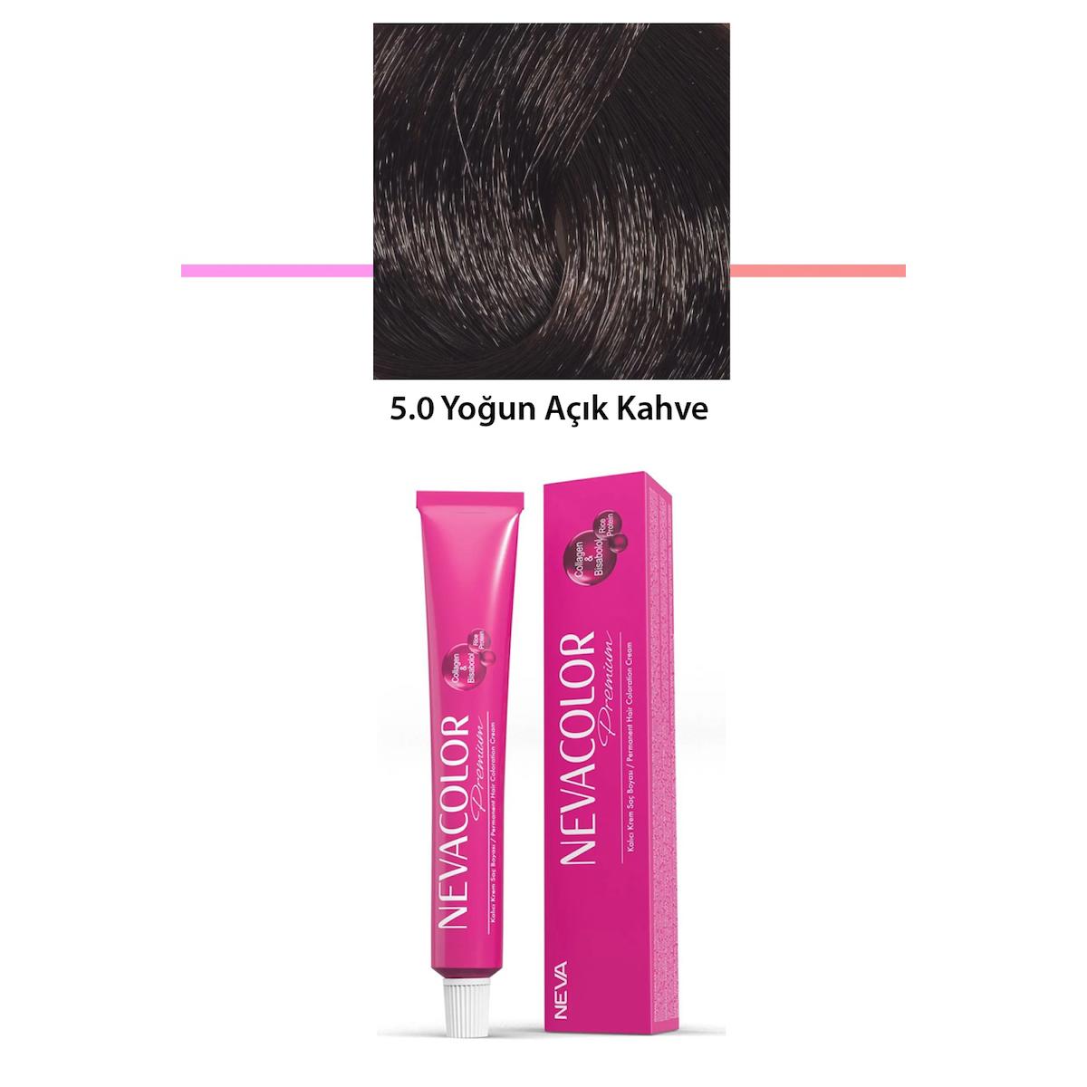 Shopping Store 5.0 Açık Kahve Krem Saç Boyası 50 gr
