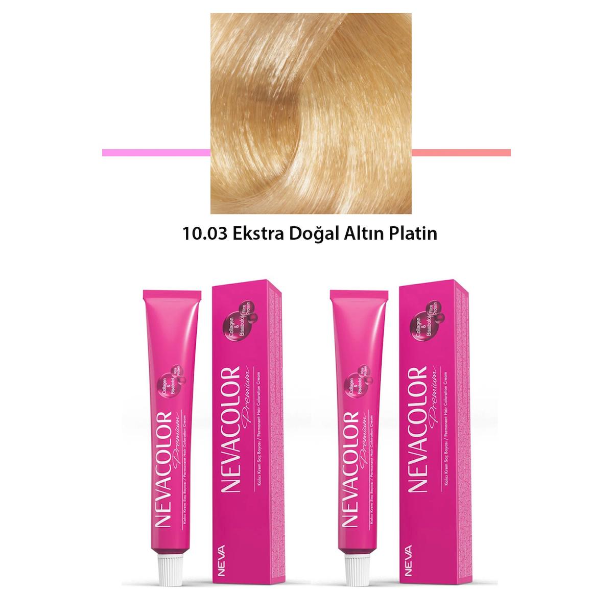 Shopping Store 10.03 Ekstra Doğal Altın Platin Krem Saç Boyası 50 gr