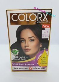 Colorx 7.1 Koyu Küllü Kumral Krem Saç Boyası 60 ml