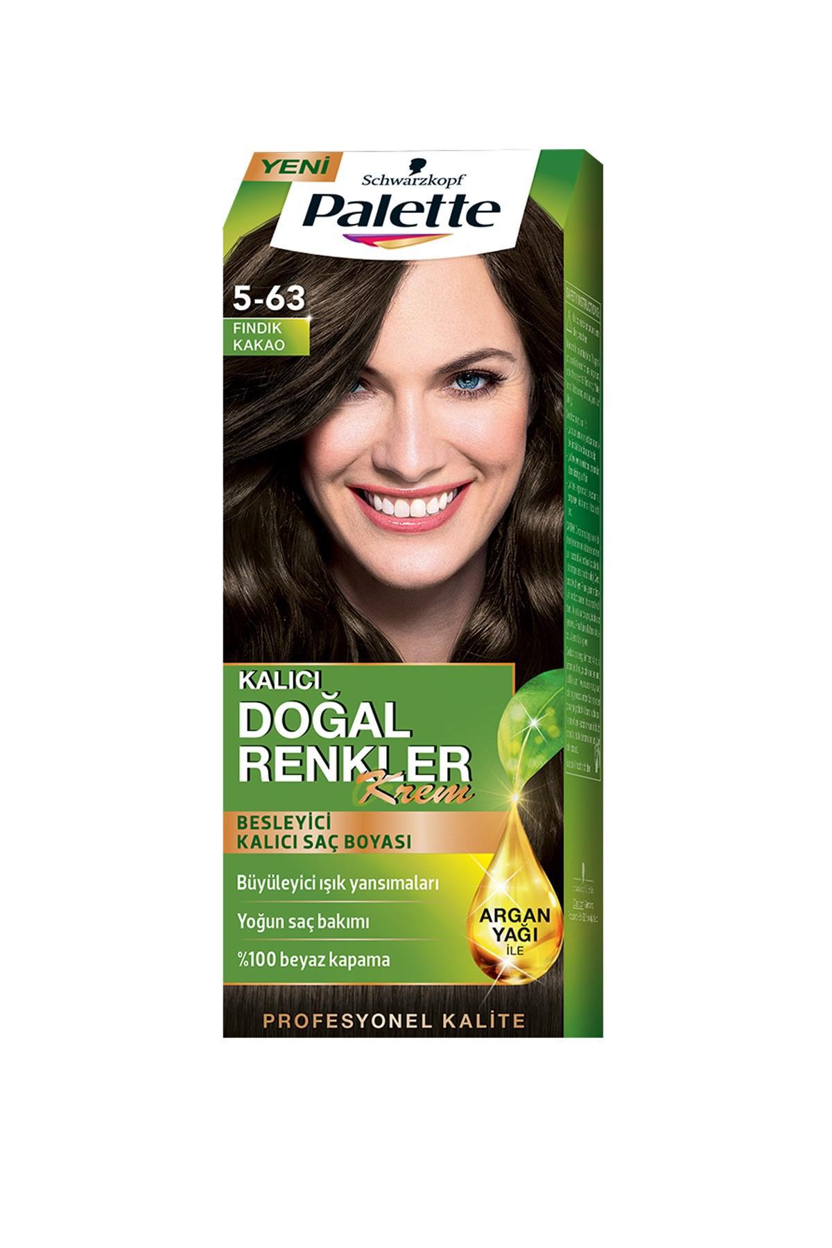 Palette 5.63 Fındık Kakao Krem Saç Boyası 50 ml