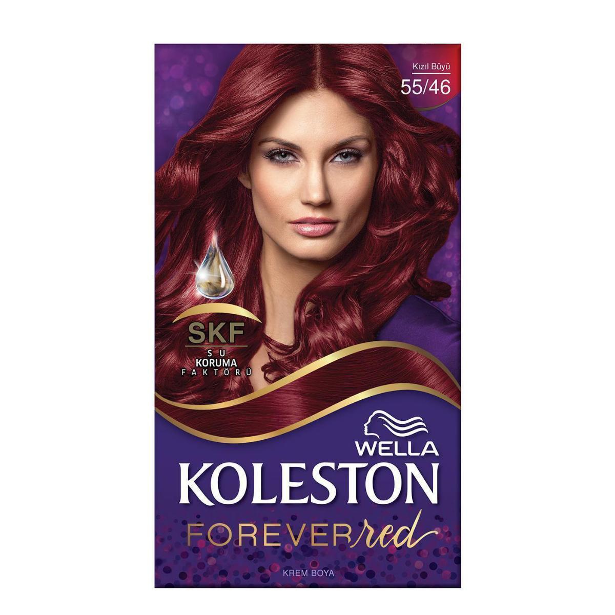 Wella Koleston 55.46 Kızıl Büyü Krem Saç Boyası 50 ml