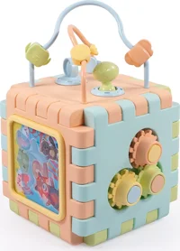 Dolu 2 in 1 Eğitici Küp Ve Puzzle 5192