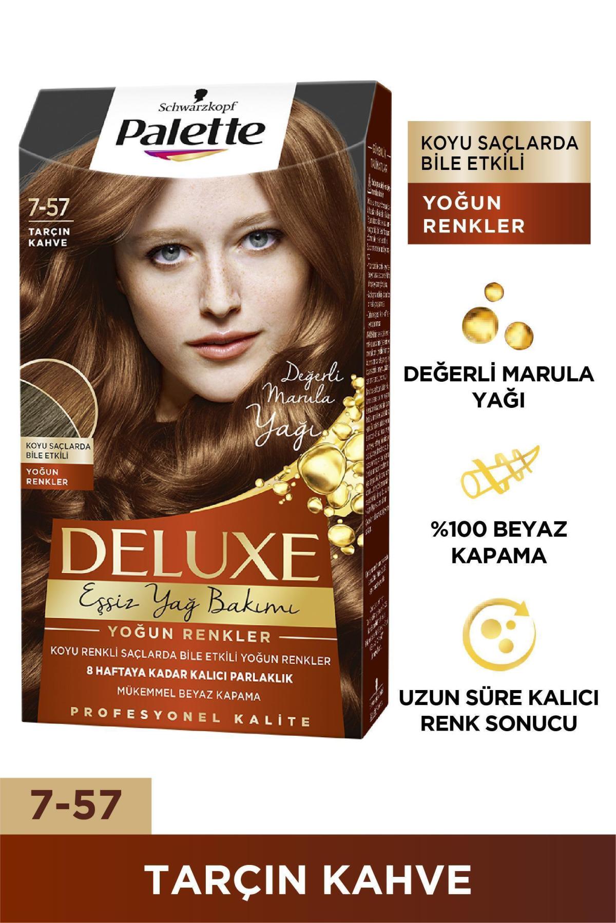 Palette 7.57 Tarçın Kahve Krem Saç Boyası 150 ml