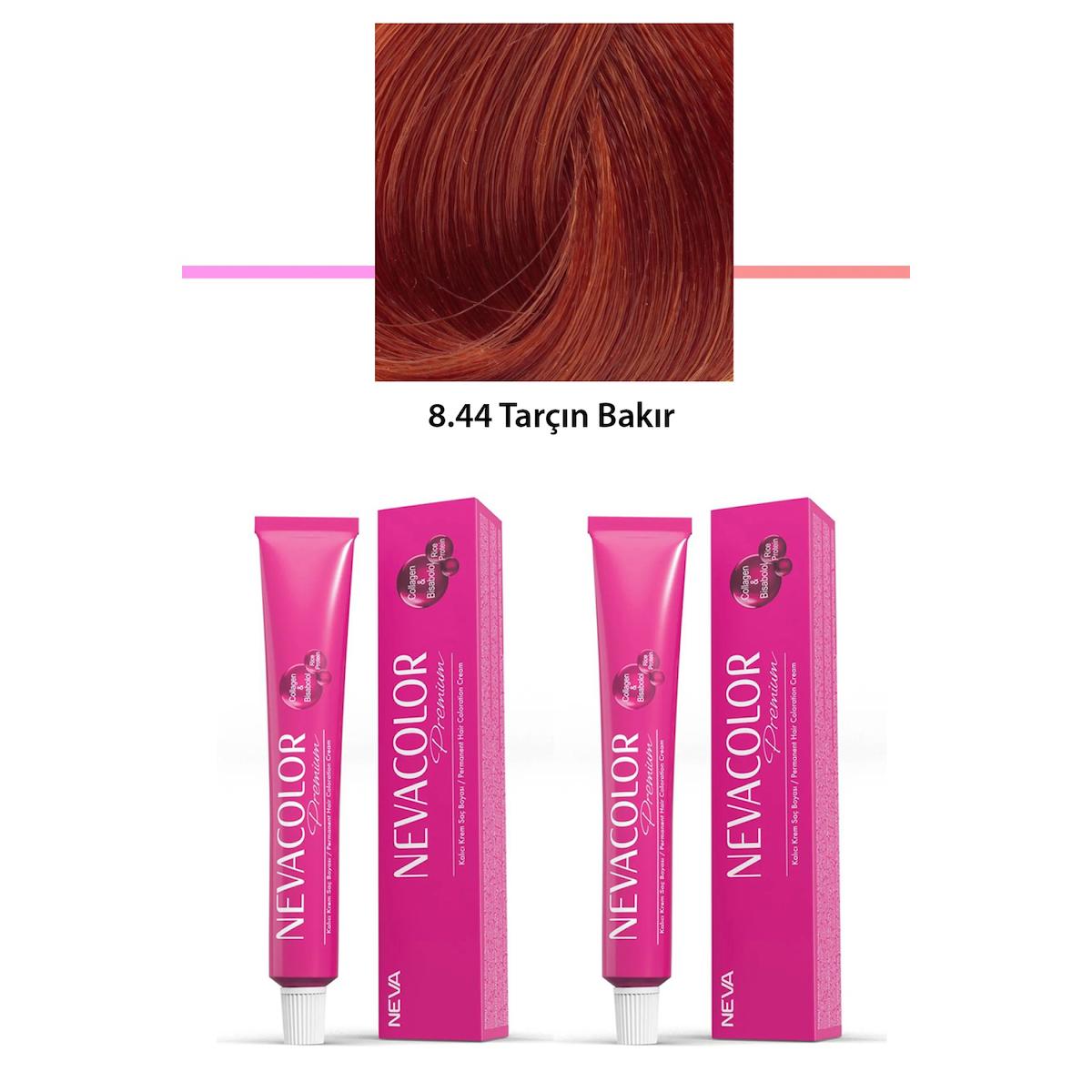 Shopping Store 8.44 Tarçın Bakır Krem Saç Boyası 50 gr